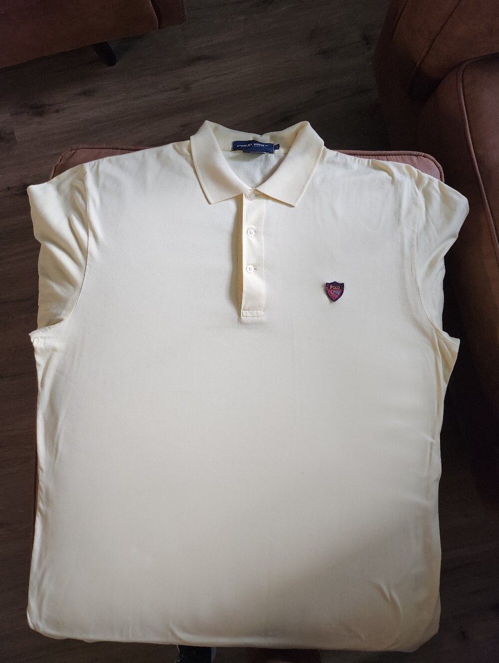 Polog Golf by Ralph Lauren Cream Polo Shirt